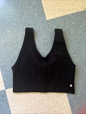 Ribbed sports bra